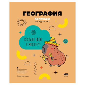 Тетрадь предметная 40л. BG 