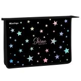 Папка для тетрадей 1 отделение, А4 Berlingo "Shine", 340*245*40 мм, пластик, на молнии