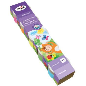 Краски пальчиковые Гамма 