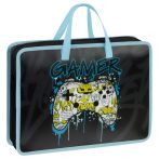 Папка с ручками А4 ArtSpace "Gamer", пластик, на молнии, 70мм