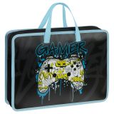 Папка с ручками А4 ArtSpace "Gamer", пластик, на молнии, 70мм