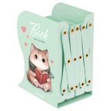 Подставка для книг MESHU "Dear Friend", металлическая, 3 отделения, раздвижная