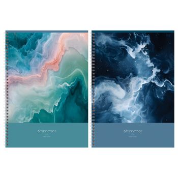 Тетрадь 96л., А4, клетка, на гребне BG 