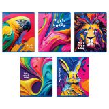 Тетрадь 96л., А5, клетка BG "Мульти", суперэконом