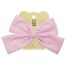 Заколка для волос MESHU, бант, розовая, ассорти, 14*13см, европодвес
