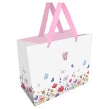 Пакет подарочный 32*26*12см MESHU "For you", матовая ламинация