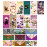 Конверт для денег Арт и Дизайн "Ассорти №43", 83*167мм, 20 дизайнов