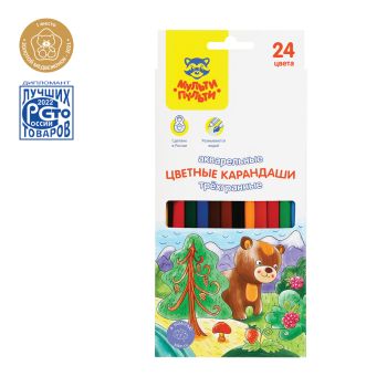 Карандаши акварельные Мульти-Пульти 