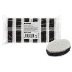 Губки для посуды OfficeClean "Премиум", овал, трехслойные, 9,5*7*3,2см, 6шт