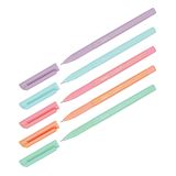 Ручка шариковая Luxor "Liquiwrite" синяя, 0,7мм, с антибактериальным грипом, корпус ассорти