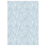 Упаковочная бумага глянц. 70*100см, MESHU "Flowers", 80г/м2