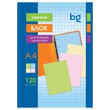 Сменный блок 120л., А4, BG, 4 цвета, пленка т/у, с вкладышем