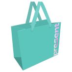 Пакет подарочный 32*26*12см MESHU "Bright present", фольга, матовая ламинация