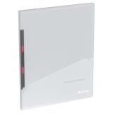 Папка с пружинным скоросшивателем Berlingo "No Secret" А4, 17мм, 700мкм, полупрозрачная, с внутр. карманом