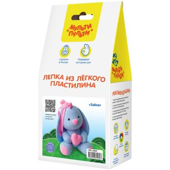 Набор для лепки из легкого пластилина Мульти-Пульти 