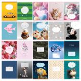 Тетрадь 12л., клетка BG "Супер микс-20", эконом