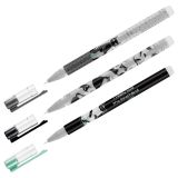 Ручка гелевая стираемая MESHU "Cats knot" синяя, 0,5мм, корпус ассорти