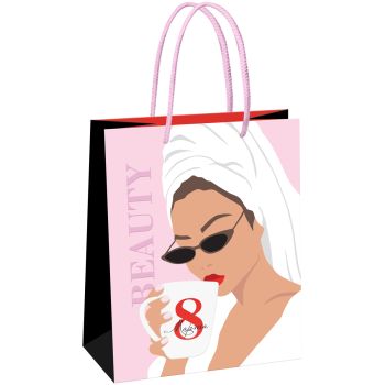 Пакет подарочный 18*23*10см MESHU 