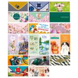 Конверт для денег Арт и Дизайн "Ассорти №30", 83*167мм, 20 дизайнов