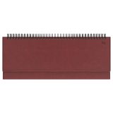 Планинг недатированный, 56л., 330*130мм, кожзам, BG "Небраска", красный