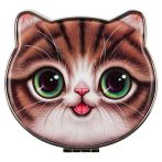 Зеркальце карманное складное MESHU "Имбирный кот"