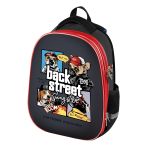 Ранец Först School Base "Fancy dogs" 39*30*18см, 2 отделения, 2 кармана, анатомическая спинка