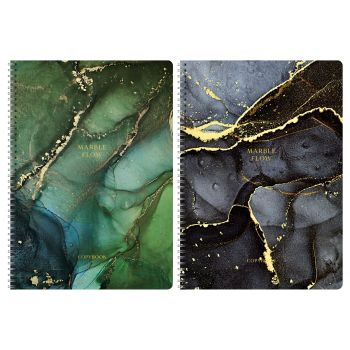 Тетрадь 80л., А4, клетка на гребне GreenwichLine 