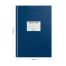 Книга учета OfficeSpace, А4, 192л., клетка, 200*290мм, бумвинил, синий, блок офсетный, наклейка
