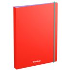 Папка с 60 вкладышами Berlingo "Raze" А4, 30мм, 600мкм, с внутр. карманом, красная, софт-тач