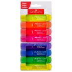 Набор текстовыделителей Faber-Castell "46 Superfluorescent" 7 флуоресцентных цв., 8шт., 1-5мм, картон. уп.