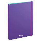 Папка с 60 вкладышами Berlingo "Raze" А4, 30мм, 600мкм, с внутр. карманом, фиолетовая, софт-тач