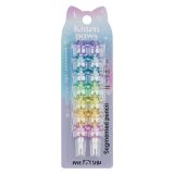 Набор карандашей сегментных ч/г MESHU "Paws", HB, 2шт в блистере, шоу-бокс