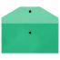 Папка-конверт на кнопке СТАММ С6, 150мкм, пластик, прозрачная, зеленая