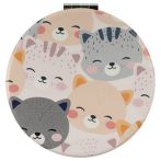 Зеркальце карманное складное MESHU "Котята"