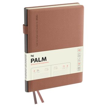 Ежедневник датированный 2026г., А5, 176л., твердый переплет, кожзам, BG 