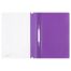Папка-скоросшиватель пластик. СТАММ А4, 180мкм, фиолетовая с прозр. верхом