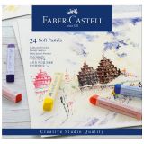 УЦЕНКА - Пастель Faber-Castell "Soft pastels", 24 цвета, картон. упаковка