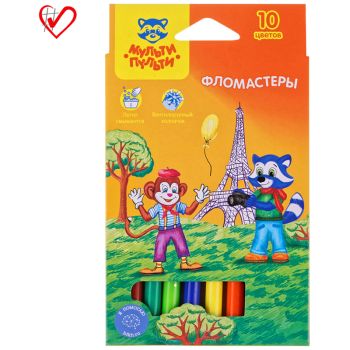 Фломастеры Мульти-Пульти 