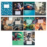 Тетрадь 12л., линия BG "Микс-10. Мальчики"