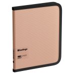 Папка на молнии Berlingo "Instinct" А5+, 600мкм, фламинго