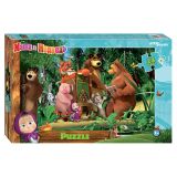 Пазл  24 эл. maxi Step Pazzle "Маша и Медведь - 2"