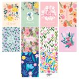 Набор открыток MESHU "Women's day" 30шт., глянцевая ламинация