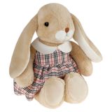 Мягкая игрушка ТРИ СОВЫ "Зайка в платье", 25см