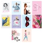 Набор открыток MESHU "Girl power" 30шт., глянцевая ламинация