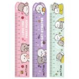 Линейка 15см MESHU "Сute Kittens", деревянная,  ассорти, европодвес
