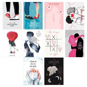 Набор открыток MESHU 