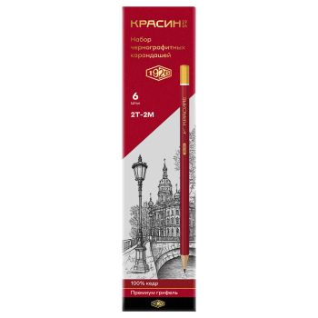 Набор карандашей ч/г Красин 