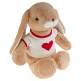 Мягкая игрушка ТРИ СОВЫ "Зайка в свитере", 30см