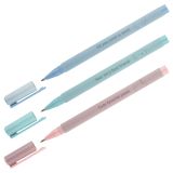 Ручка шариковая MESHU "Monochrome" синяя, 0,5мм, корпус ассорти