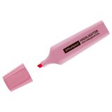 Текстовыделитель OfficeSpace пастельный цвет, розовый, 1-5мм